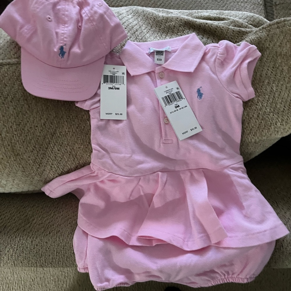 Polo baby dress 9 months
